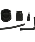 Sterndrive Transom Seal Repair Kit for MerCruiser R, MR, and Alpha One Sterndrives with Exhaust Bellows, hoses, and components visible.