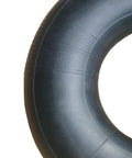 Close-up of a black rubber inner tube from the 2-Pack 15x6.00-6 Inner Tubes With TR-87 Bent Valve Stem For Lawn Mowers Riding Mowers Snow Blowers ATVs