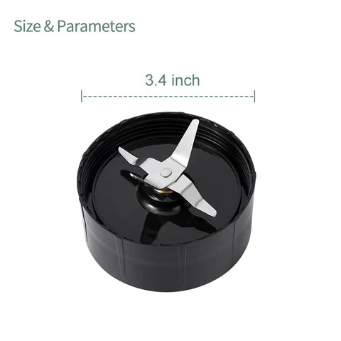 Pack Of 2 Cross Blade Replacement Parts For 250 Watt MB1101 Series Blenders Juicers And Mixers 3.4 inch diameter