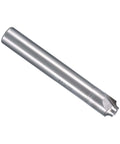 CoCud HSS-AL corner rounding end mill, 2-flute, 2 mm radius, silver steel cutter for alloy steels and plastics milling