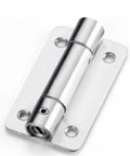 Heavy Duty Stainless Steel 304 Spring Hinge For Partition Doors No Frills Self Closing Kit 10 Pieces With Rust Resistant Finish