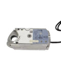 Hard Working Gear Actuator GEB1611E for HVAC Dampers with metal casing and wiring for ventilation control.