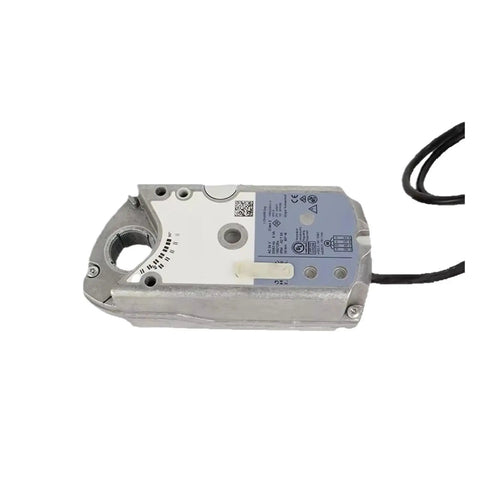 Hard Working Gear Actuator GEB1611E for HVAC Dampers with metal casing and wiring for ventilation control.