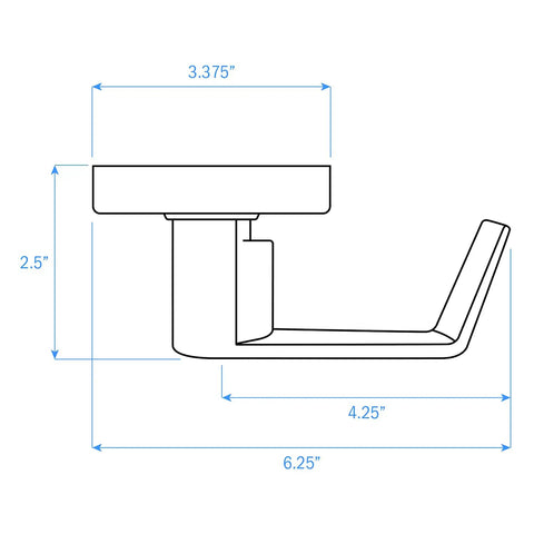 Diagram of Grade 2 Heavy Duty Cylindrical Lever Lockset ADA UL Listed Satin Chrome US26D Entry dimensions and measurements.
