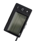 Electric LCD Display For E Bikes And Scooters 22.2mm Handlebar Fit Supports 24V 36V And 48V Systems IP65 Rated ABS Meter Control Panel