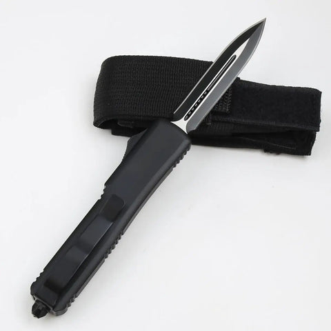 Compact Pocket Hunting Knife With Glass Breaker For Camping And Survival Ready Gear for hunters and outdoor prep on sheath