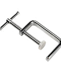 Chrome G Clamp Hand Tool For Tightening With Precise Threaded Screw And Ergonomic T Handle, strong clamping stability, 9 cm