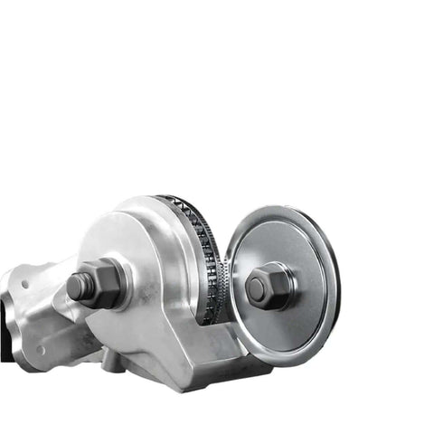 Electric Drill Metal Shear Conversion Tool Plate Cutter Attachment For Thin Sheet Metal Steel And Aluminum Universal 43mm Disc Cutter 7mm Plate Capacity close-up