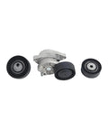 Get Your BMW Serpentine Belt Kit With Tensioner And Idler Pulley Timing Set To Fix Squealing Slipping Issues And Keep Your Engine Running Smooth Like Fresh Outta The Shop For 3 Series 5 Series X5 Z3 Models. BMW belt tensioner and idler pulley kit, black and silver