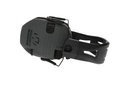 Razor Tacti-Grip Slim Electronic Hearing Muffs 23dB NRR Pro-Grade Quiet Collapsible Non-Slip Headband for Hunting and Shooting