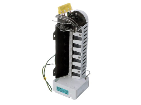 Genuine OEM Water Inlet Valve Assembly For Refrigerators component view, easy install, shows wiring and connection parts
