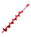 4 Inch Diameter 36 Inch Long Earth Auger Bit with Hardened Steel and Replaceable Cutting Blade for Decks Mailboxes Fences and Tree Planting