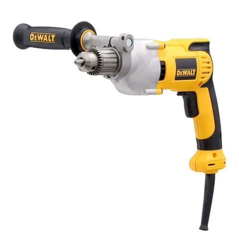 Beefed-Up Heavy Duty Corded Electric Drill With Pistol Grip 1/2 Inch Chuck 10 Amp Motor Model DWD210G Variable Speed 0-1250 RPM