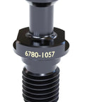 Cat50 Style C Pull Stud Retention Knob with Coolant Hole for Heavy Duty Machining 1-8 Inch Thread Alloy Steel Model 6780-1057