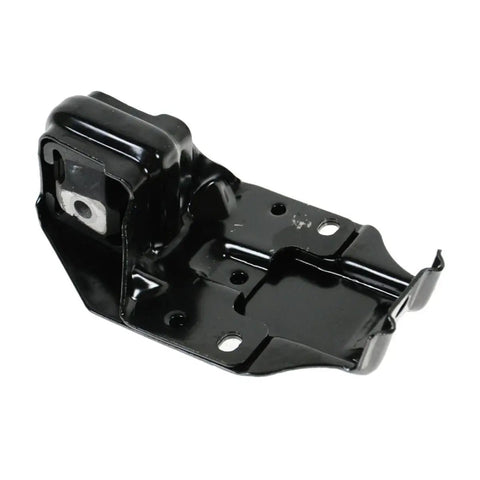 Built Tough Engine Torque Mount Set Kit For Buick Century And Chevy Impala V6 3.1L 1997 To 2005, black metal mount showing side view.