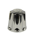 Chrome knob handle for Remodel Kit For Gerber 3-Handle Tub And Shower Faucets With Chrome Knob Handles, Includes 11B 1H C And 11B 4D Stems