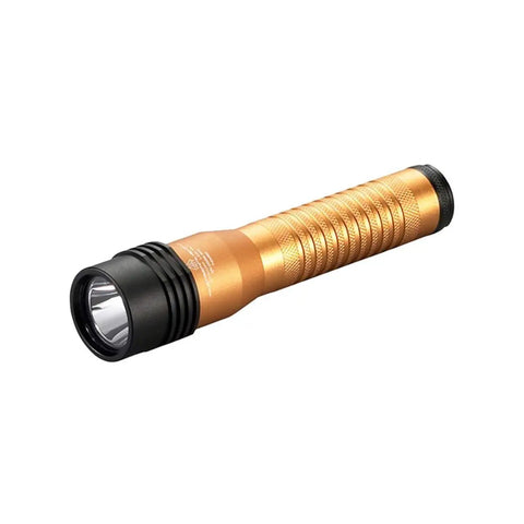 Strion LED HL Flashlight Orange Light Only With 500 Lumens, Three Modes High Medium Low Plus Strobe, C4 LED For Ultra Bright Illumination.