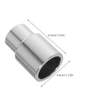 Two Pack Truck Lift Extension Adapters 1.38 Inch Diameter Jack Height Extension For Bottle Jacks Raising Leg Attachment