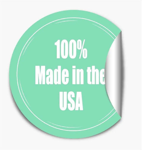 Circular magnet design stating '100% Made in the USA' for Bad Ass Welding Instructor Magnet Gift Idea For Trades Pros Weatherproof Magnet.