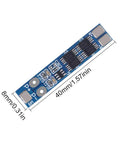 Rock Solid 2S BMS Protection Board For 7.4V 8.4V Lithium Ion Batteries Heavy Duty 8A Charge Balancer PCB, 40mm x 8mm size.