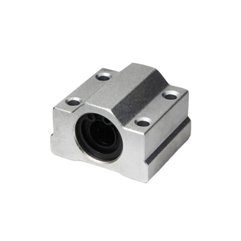 Robust Steel Linear Motion Ball Bearing Slide Bushing For CNC Routers And 3d Printers Sc12uu precision slide bushing close-up