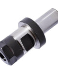 ER16 Collet Chuck Tool Holder for CNC Machines with straight shank, three-quarter inch groove, heavy-duty precision tool for milling