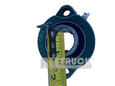 2 Bolt Flange Bearing For 1 Inch Shaft Replacement With 3 Inch Center To Center Bolt Pattern Greasable with tape measure