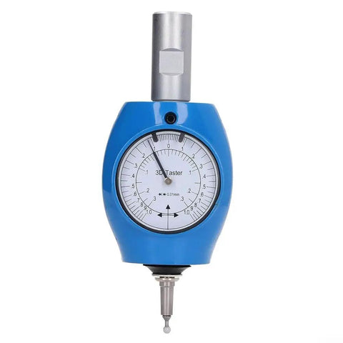 3D Edge Finder With 0.01mm Precision For CNC Milling And EDM XYZ Axis Detector in blue aluminum casing