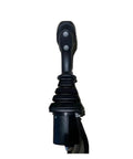 Excavator Control Joystick Handle Assembly For Pilot Valve Travel Devices And Crawler Crane Parts, black handle, buttons visible
