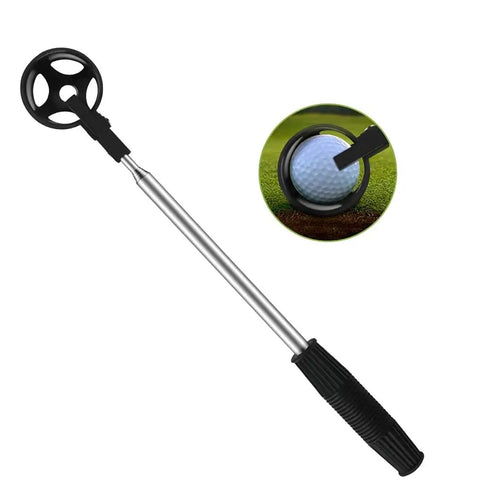 Stainless Telescopic Golf Ball Retriever With Ball Release No Bending Over Putter Grabber Golf Accessories Portable 2 Meter Extendable Rustproof Ball Collector For Golf Lovers Gift For Men 2 Pack