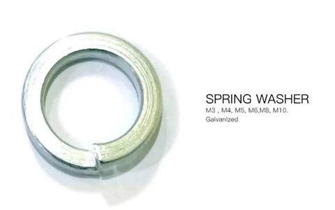 External And Internal Star Split Lock Washers Kit With 1440 Pieces, galvanized spring washer, various sizes labeled M3 to M10