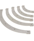 Slick Radius Router Templates For Woodworking Jigs With Five Precise Settings R100 To R300 Includes Restrictor Bits Trim Blades And A Tough Storage Case For Zero Sweat Cabinet And Furniture Builds