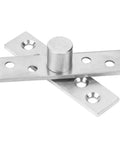 Stainless Steel 360 Degree Door Hinge Heavy Duty Pivot With Brushed Finish For Revolving Doors 75mm Central Axis Ideal For High-Traffic Entrances