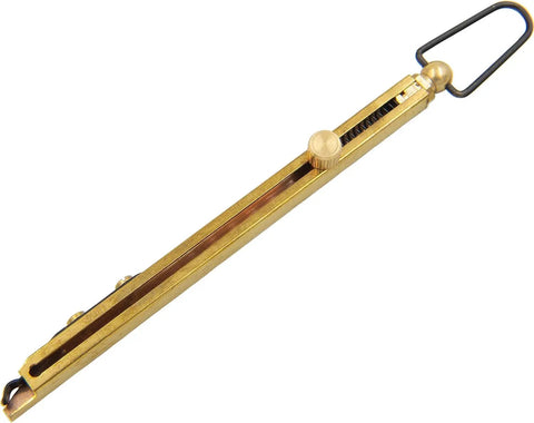Straight Line Muzzleloader Capper For 11 Caps With Solid Brass Construction Spring Loaded Cap Tube Holds Up To 15 Caps Delivers Fast No Fuss