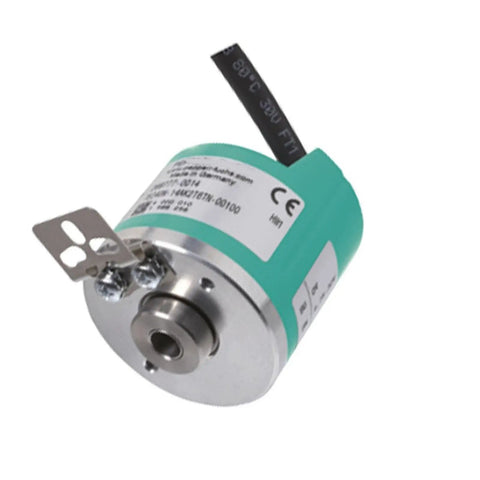 Front view of Incremental Rotary Encoder With Built In Switch For Precise Position Sensing And Easy Automation Integration High Resolution Encoder Module TSI40N 27AK2T6TN 01000 02048 For CNC Machines And Industrial Controls