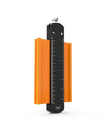 Digital Caliper, Contour Gauge Copy Tool with Lock 6/10 Inch, black and orange, measuring tool for woodworking projects.