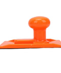 Heavy Duty Abs Table Saw Push Block With Non Slip Grip And Contoured Handle To Keep Your Digits Safe On The Job Site Completely Solid For Rip Cutting And Milling Tasks, orange ABS material.