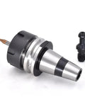 Pro Level ISO30 ER32 Collet Chuck Tool Holder For CNC Milling And Woodworking Machinist 45mm Grip Length showing the precision design and included hardware.