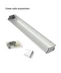 Pro Grade Precision Linear Scale Encoder Digital Readout With 5um Resolution And 3m Cable accessories, including dust cover, screws.