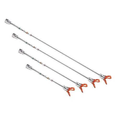 Four 30 Inch Tip Extension With RAC V Guard For Sprayers, Great For Ceilings And Eaves, Helps You Stay Off Ladders, Includes OneSeal