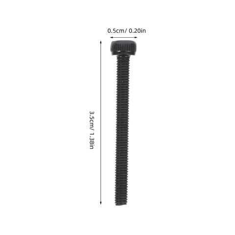 Hex Socket Screw Set 1600 Pieces Black Carbon Steel Machine Screws With Washers Assorted Lengths For Furniture Electronics DIY Projects