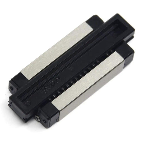 MGN9H Linear Motion Carriage Block For 9mm Slide Rail Guide with smooth steel and plastic design, ideal for CNC setups.