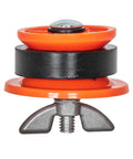 2 Inch IPS Mechanical Test Plug With Screw And Zinc Nut ABS Plastic Toilet Drain Plug for plumbing testing and sealing