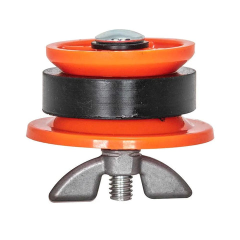 2 Inch IPS Mechanical Test Plug With Screw And Zinc Nut ABS Plastic Toilet Drain Plug for plumbing testing and sealing