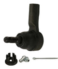 Chevrolet Trax Front Outer Tie Rods Replacement Kit For 2013 Through 2022 With Hydraulic Steering Set Of 2 Beefy Durable Suspension Parts For Easy Install And Longevity black tie rod end with castle nut and cotter pin