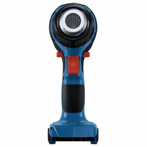 Front view of Cordless 18V Heat Gun Bare Tool For Quick Heat Up And High Temp 930F Max, featuring ergonomic handle design.