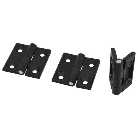 Black Bifold Sliding Barn Door Hardware Kit For DIY Install Hardware Only Beefy Full Set Includes Track Rail Rollers Brackets Floor Guide Hinges Seal And Spacers For 51 3/16 Inch Or 75 Inch Tracks