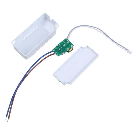 Rock Solid Led Driver Transformer 8 To 24 Watt Constant Current Power Supply AC 110 To 265 Volt To DC 24 To 84 Volt 230 Ma showing circuit board and casing.
