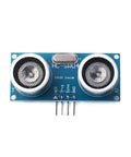 Front view of HC-SR04 Ultrasonic Distance Sensor Module 2cm To 500cm Range Proximity Sensor Kit for Arduino 5V DC Power Supply 10 Pack