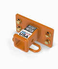 Front Receiver Hitch For Sub Compact Tractors Beefy Heavy Duty Bolt On Mount In Durable Alloy Steel With A Bright Orange Finish Fits BX Series Tractors Easy Install Made In The USA